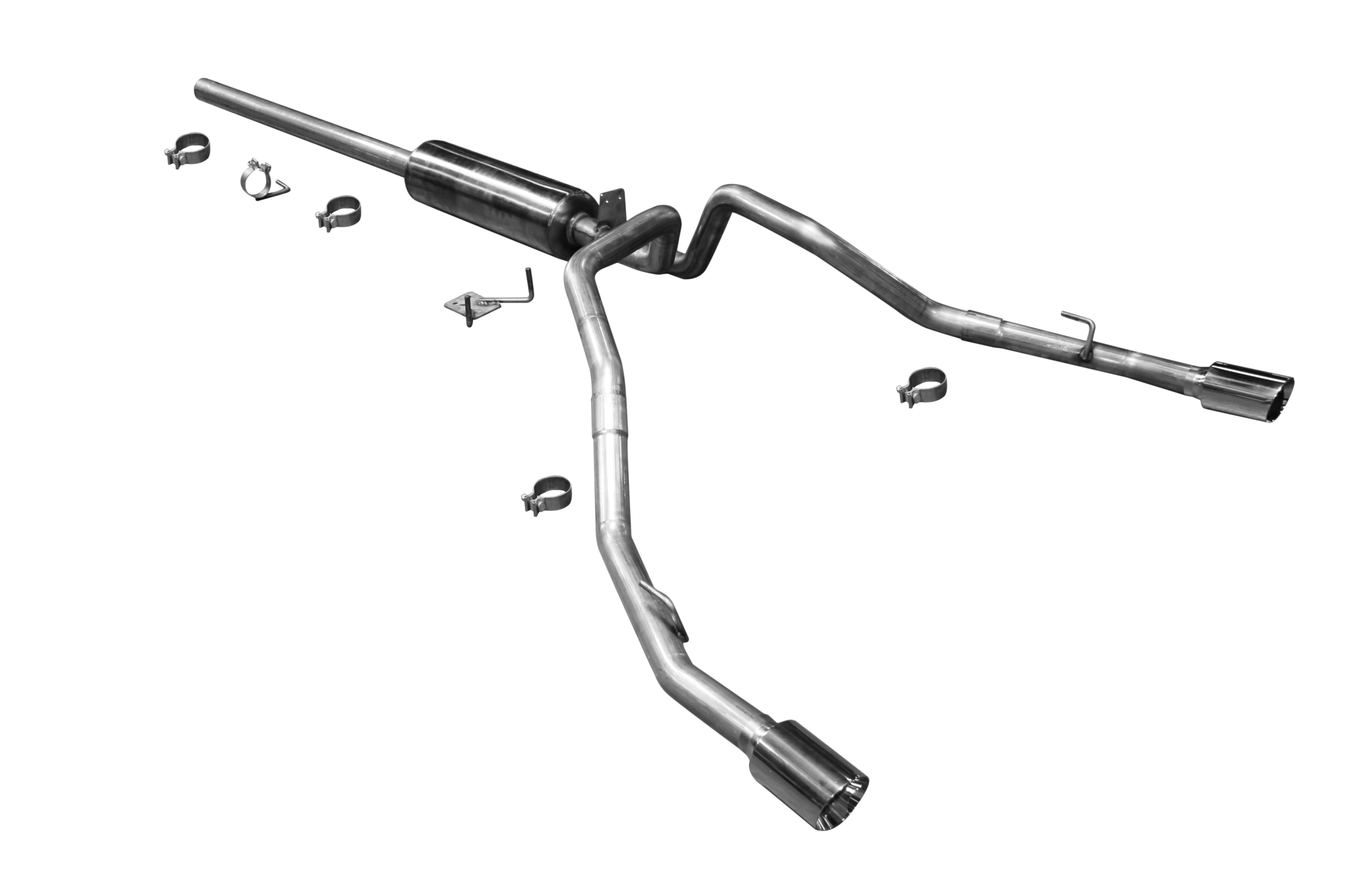 ARH Stainless Cat Back Exhaust System 09-20 Dodge Ram 5.7L - Click Image to Close
